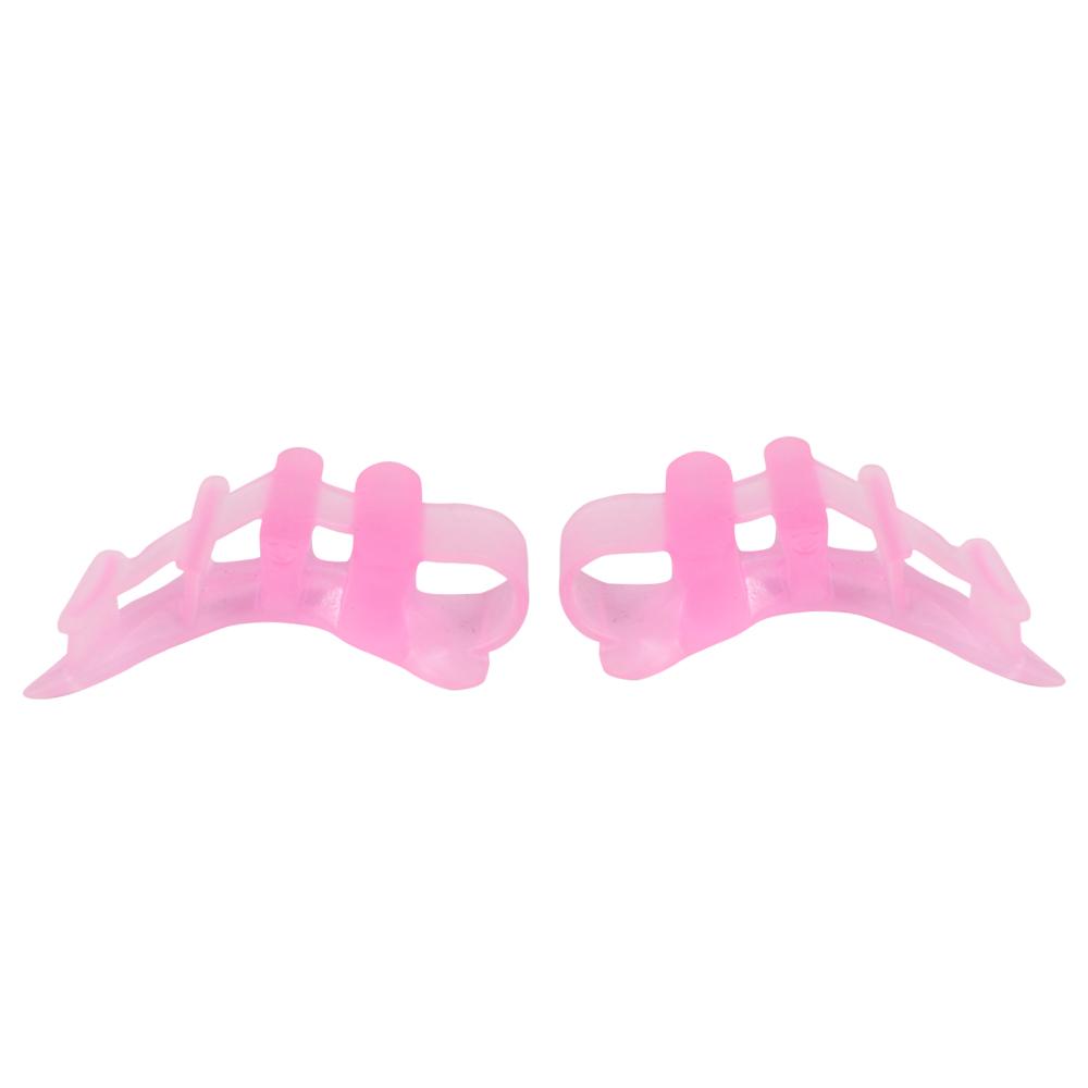 1 Pair Silicone Toe Separators Straightener Bunion Corrector Hammer Toe Spacers for Men and Women
