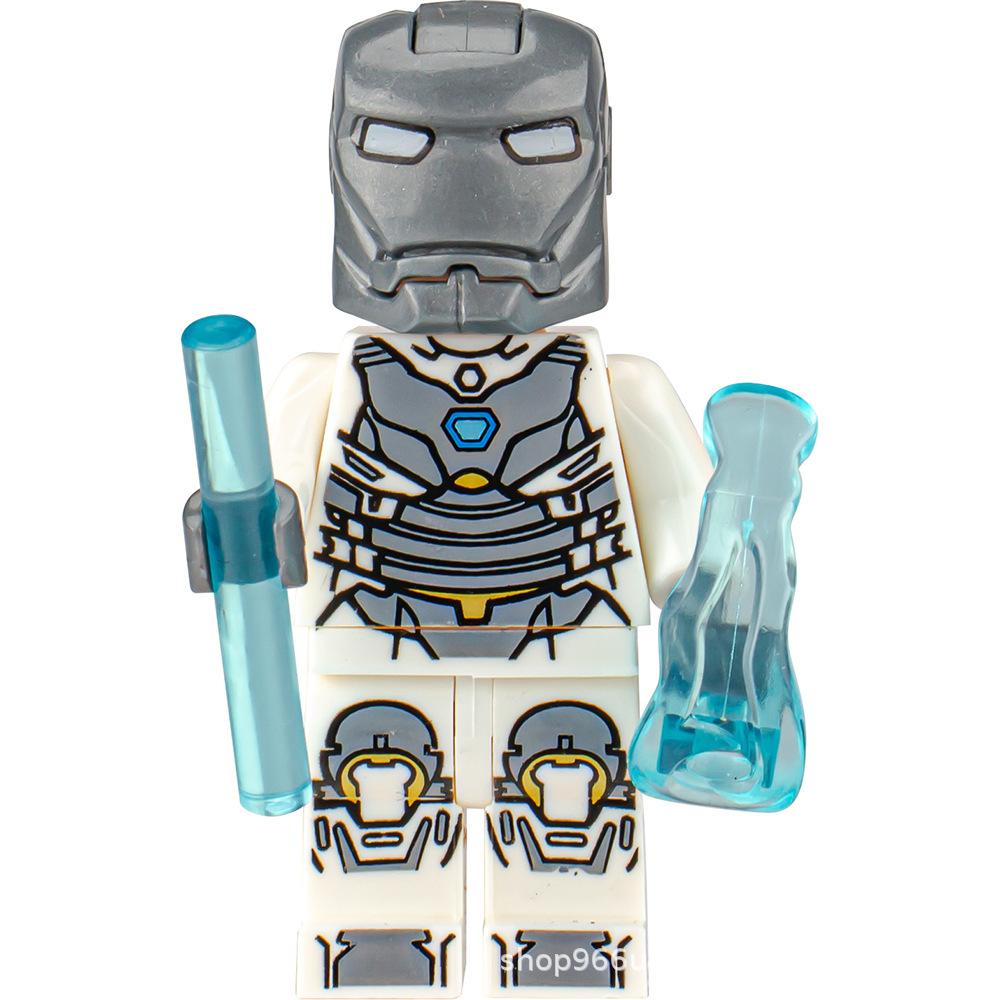 Ninja Warrior Superhero Doll With Weapon Single Building Block Assembly Toy