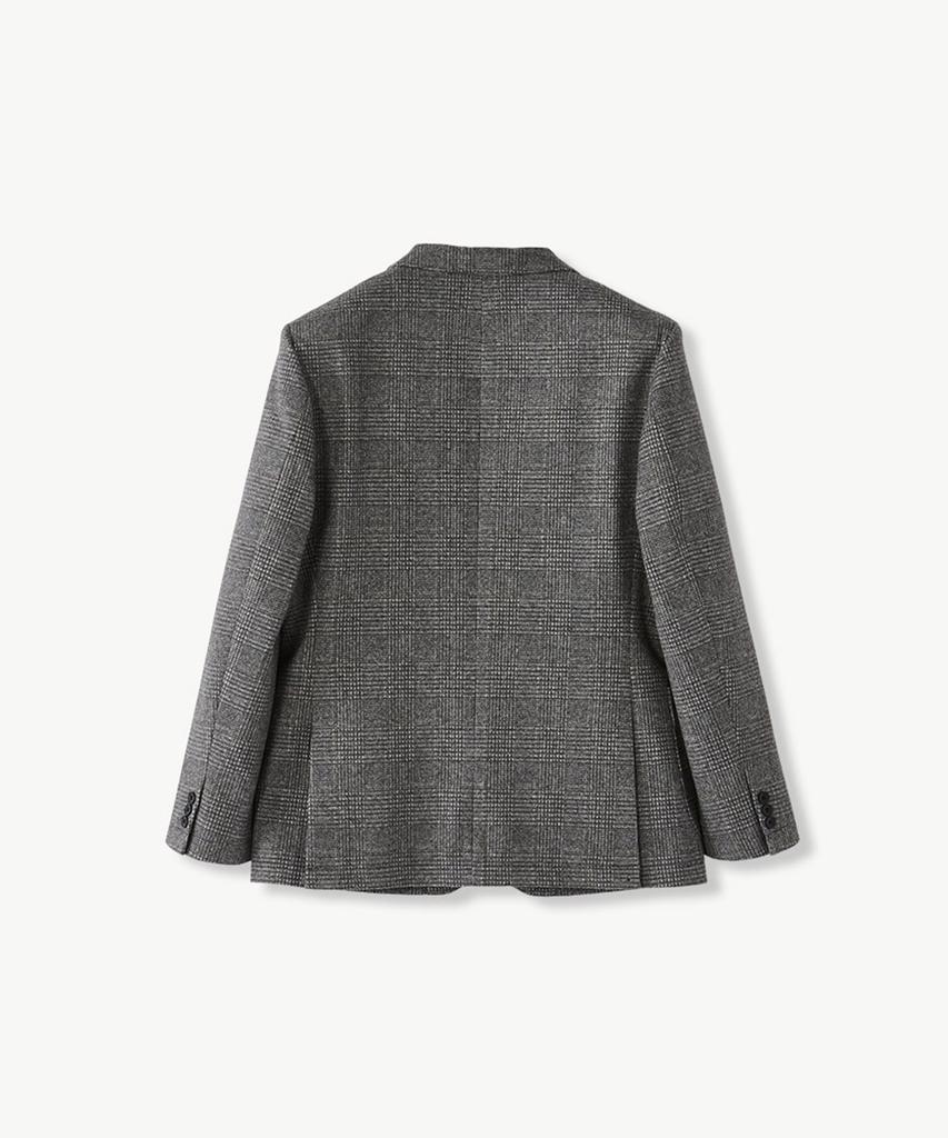 Stco Diems Wool-Like Classic Jacket Grey (Classic Fit)_Djava01Ccg