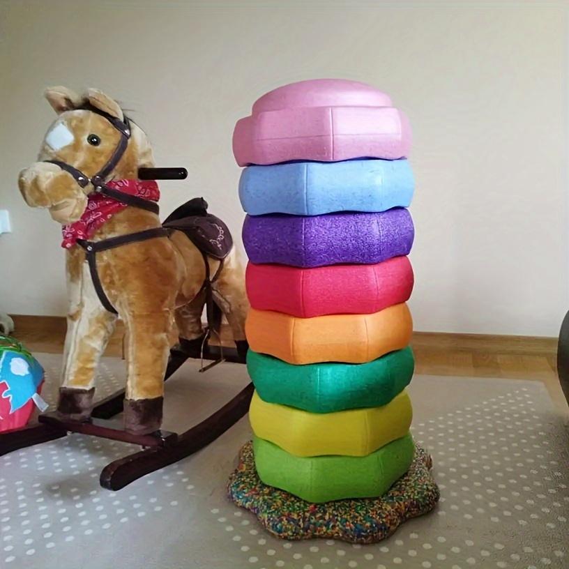 1pc Balance Stepping Stone - Enhances Coordination & Sensory Skills, Indoor Obstacle Course Toy, Perfect for Home Decor & Holiday Gifts