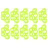 10Pcs Finger Exerciser 6.6LB Green Soft Flexible Silicone Portable Skin Friendly Finger Stretcher