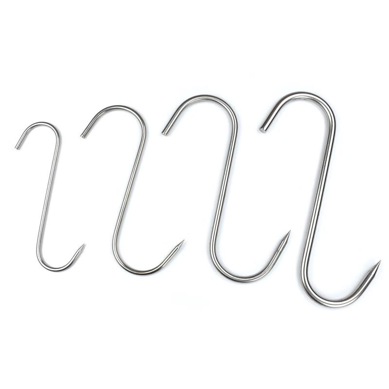 Commercial Stainless Steel S-Type Meat Hooks