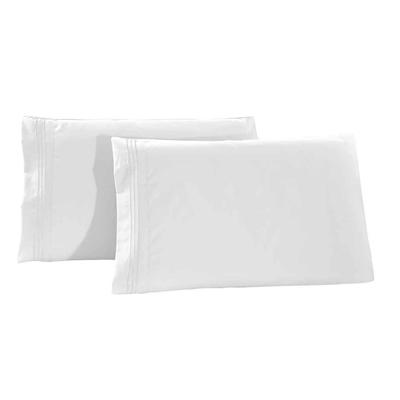 2pcs Plain Solid Color Throw Pillow Case Home Sofa Rectangle Cushion Cover