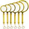 Gold Magnifying Glass Glass Lens Pocket Tool Retro Delicate Pattern Handle  Newspaper Reading