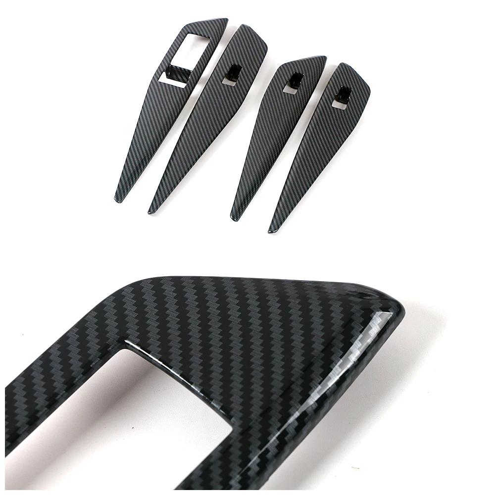 For Volkswagen VW ID.4 ID4 2024 2024 2024 Car Door Armrest Window Glass Lift Switch Button Trim Frame Decorate Cover Sticker