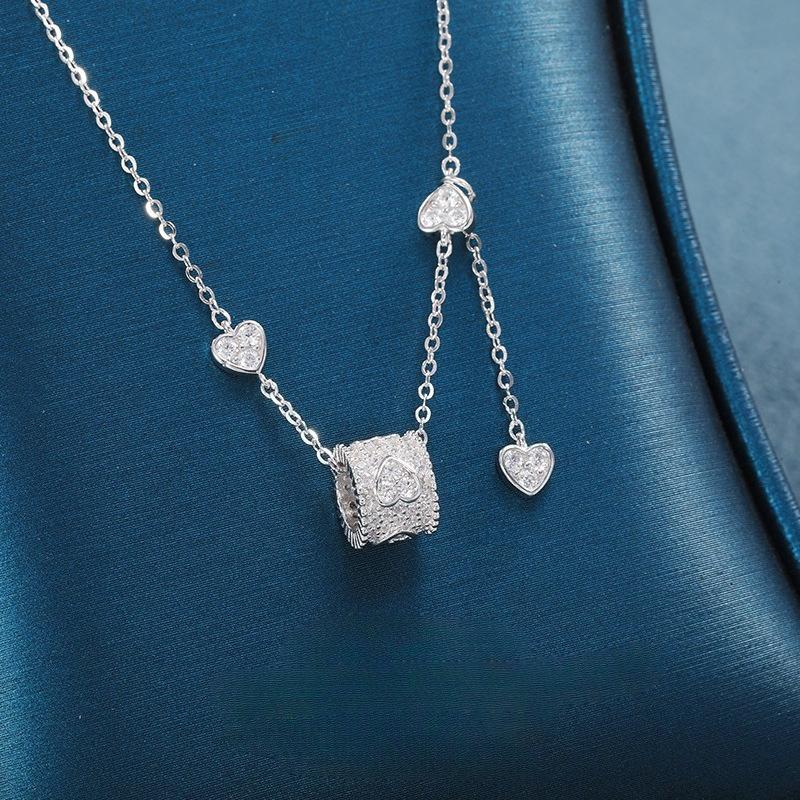 Geometric Waist Tassel Necklace, Light Luxury, Minimalist, Niche, Round, Exquisite Collarbone Chain