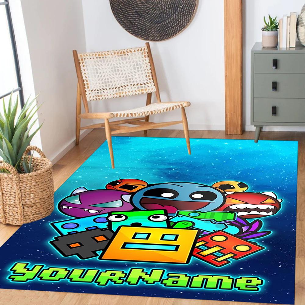 Roblox 266 Customized Name Carpet Perfect for Outdoor Balcony Study Room Living Rooms Anti-slip Rug Decorate Offices Spiritual Gift