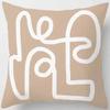Simple Lines Abstract Pillowcase Office Living Room Car Ornaments Home Pillowcase