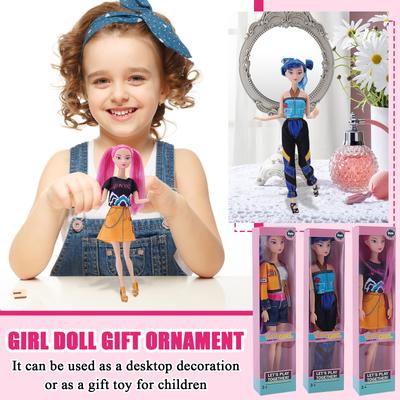 1 Stück Gelenkpuppen, mit realistischen Charakterdesigns, machen ein entzückendes Überraschungsgeschenk für Kinder und Freunde.