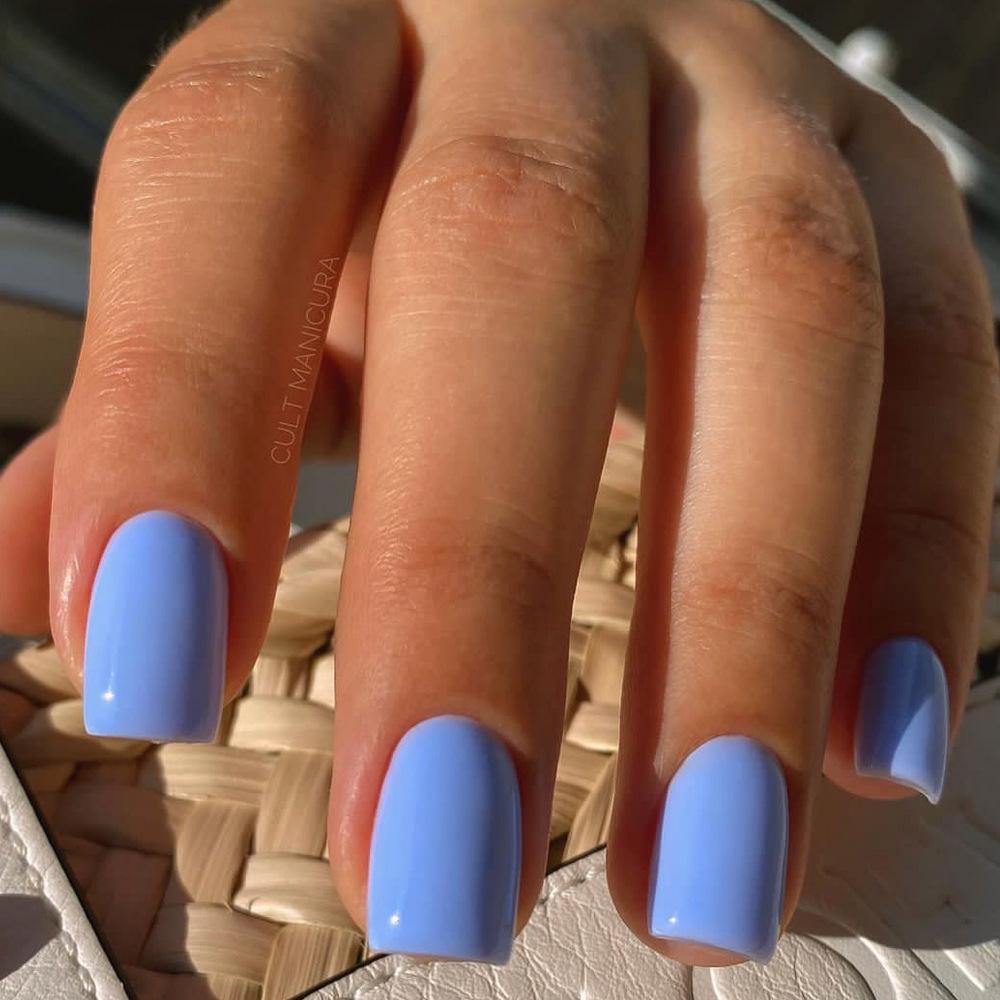 Damskie Proste Średnie i Długie Jednokolorowe Naklejki do Noszenia Nail Art