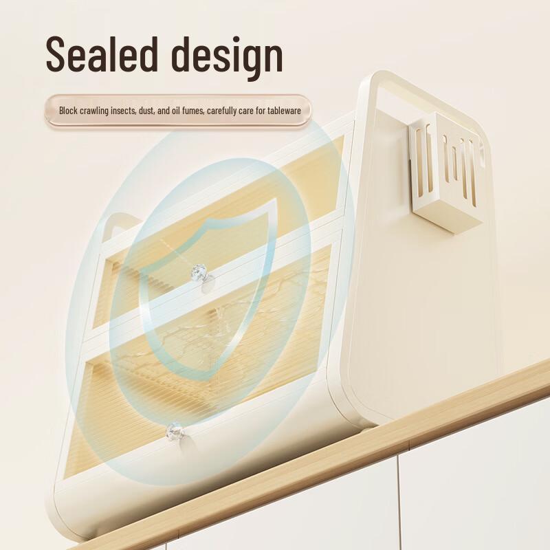 YouShu 3-Tier Foldable Wall-Mounted Dish Rack