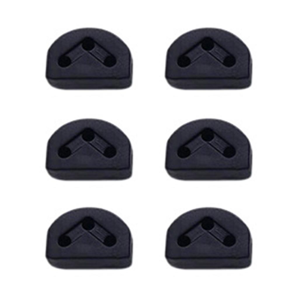 6Pcs Classical Guitar String Retainer Guitar String Ties Bridge Beads Guitar Rollers String Trees for Folk Guitar
