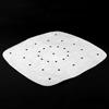 7.5in Perforated Square Steamer Paper Liners for Air Fryer Cooking Steaming(White)