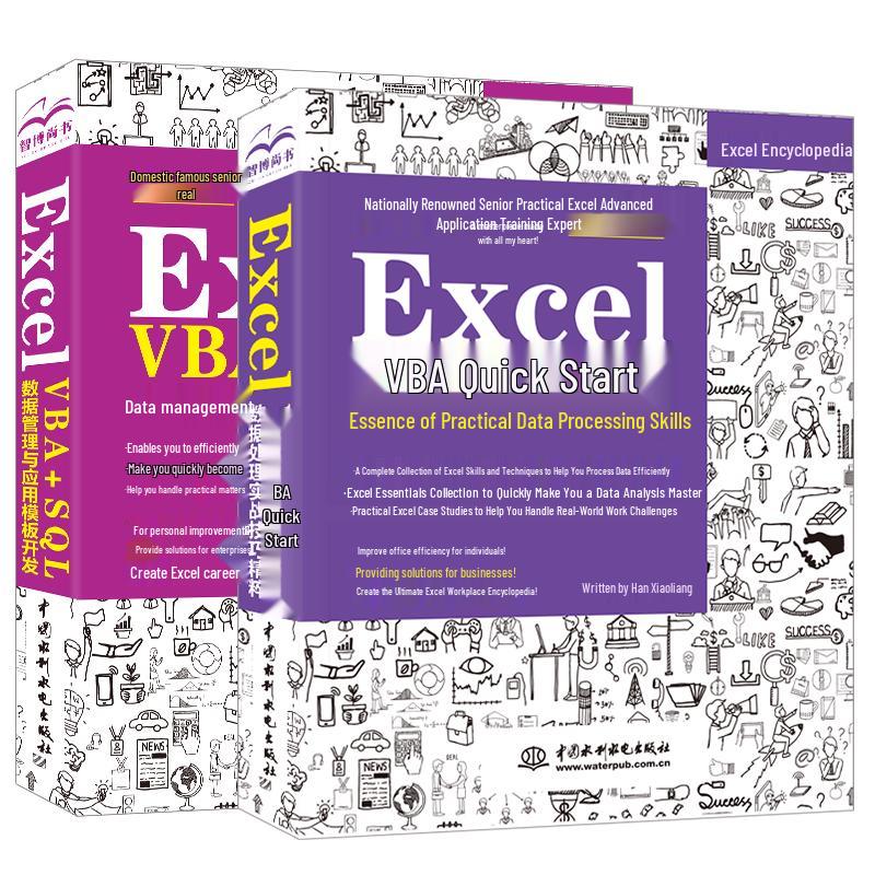 Excel VBA + SQL Automated Data Analysis (2-Book Set)