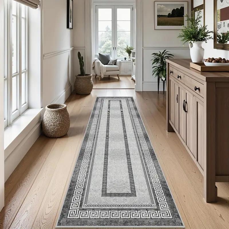

Classic Long Carpet Runner for Hallway Living Room Decoration Home Aisle Floor Mats Luxury Entryway Decor Area Long Strip Rug 40x120cm