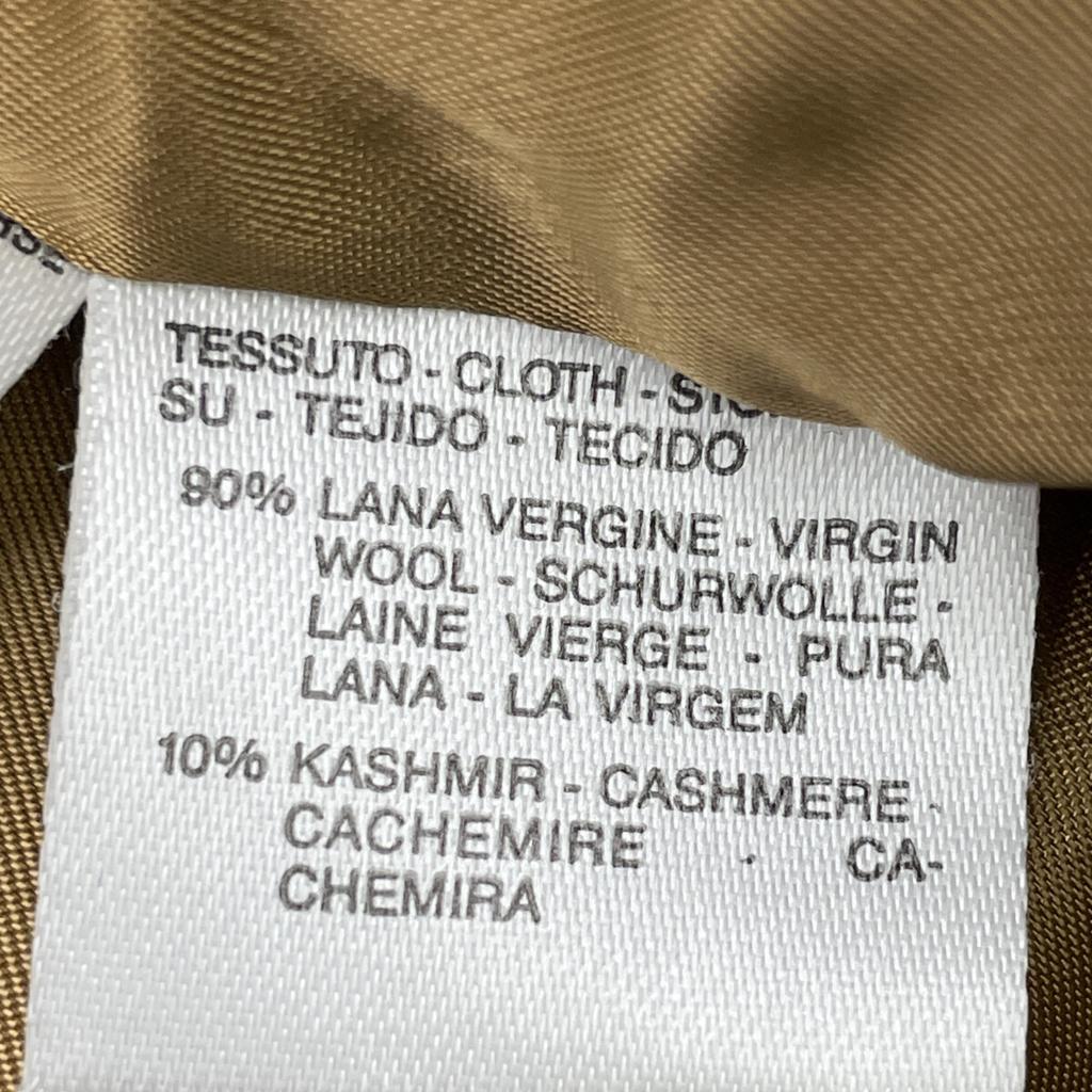 Max Mara 32/52/223 Brown Wool X Cashmere Double Breasted Long Coat Coat 42 BrownUsed