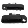 2PCS Car Exterior Door Handle 69210AA010 Comfortable Grasp Black Replacement for Camry 1997?2001