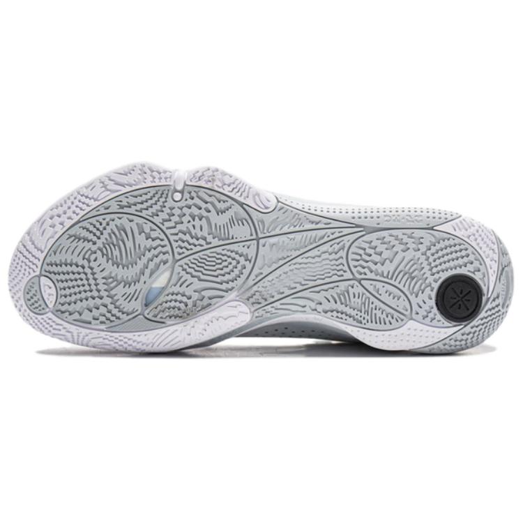 Li Ning Wade All City 14 Professionelle Wettkampf-Basketballschuhe Herren Sneaker Mikro-Kristall-Grau ABAW001-8