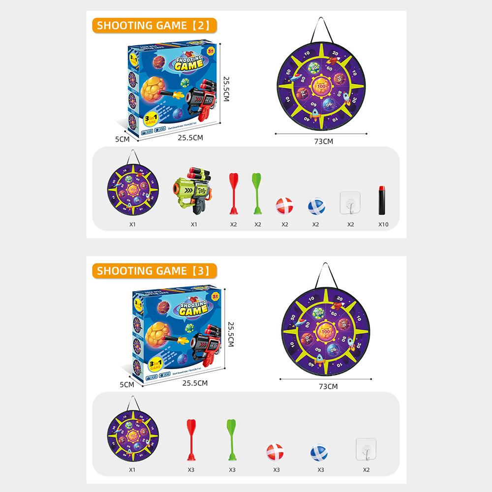 Sports Gift Children Sticky Ball Dart Shooting Target Sandbag Toy Boy Gift
