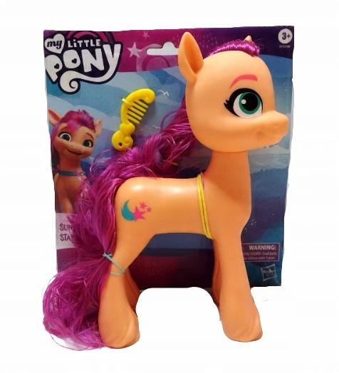 My Little Pony Figure Big Pony Sunny Starscout Hairdress + Comb