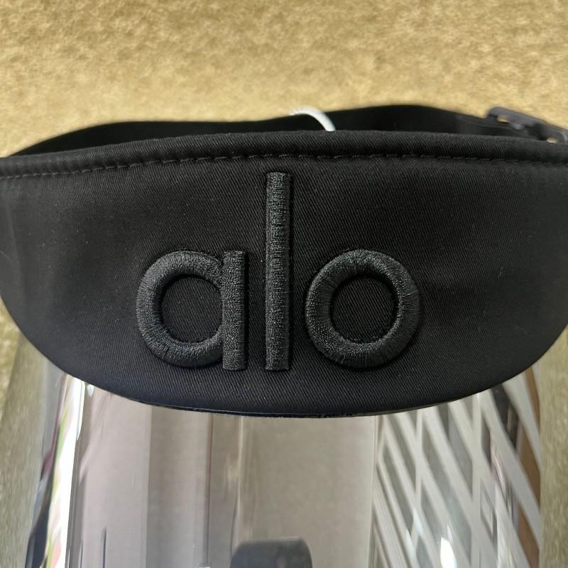 Alo Yoga Unisex Sun Hat Embroidered Curved Brim Visor Sports UV Protection