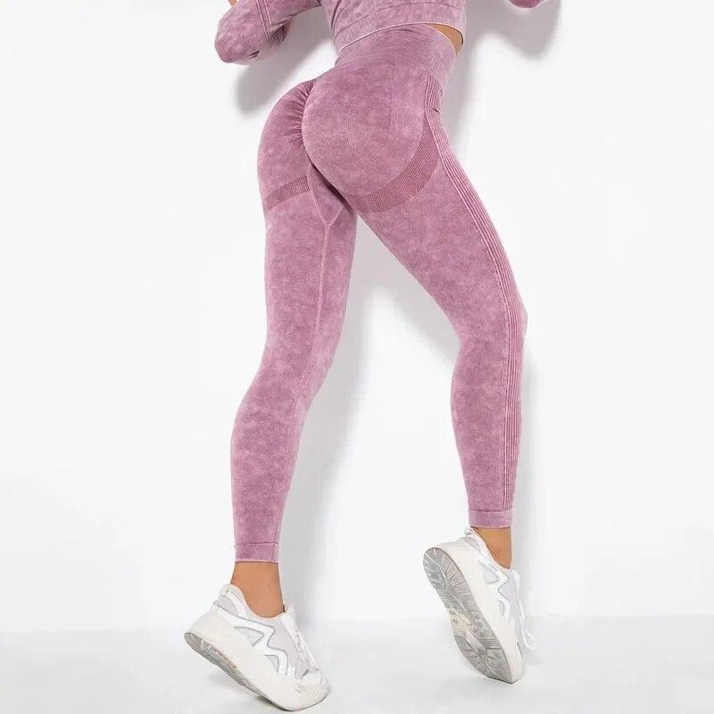 Fashion Seamless Knitted Sweat-releasing Yoga Pants Women Sexy Skinny High Strecth Lady Trousers Casual Sport Pants 30156