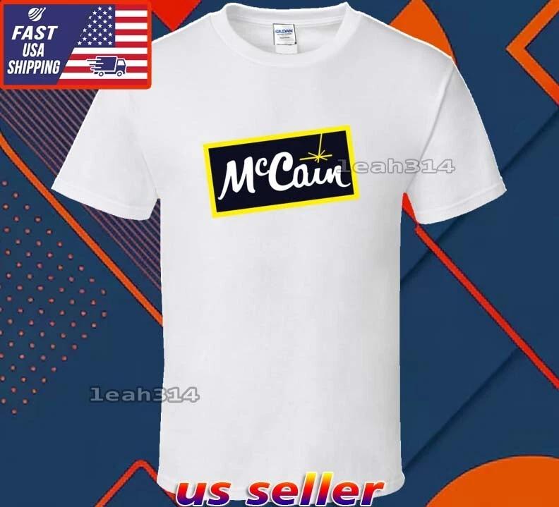 New Shirt McCain Frozen Food Logo T-Shirt Funny American Unisex Size S-5XL S