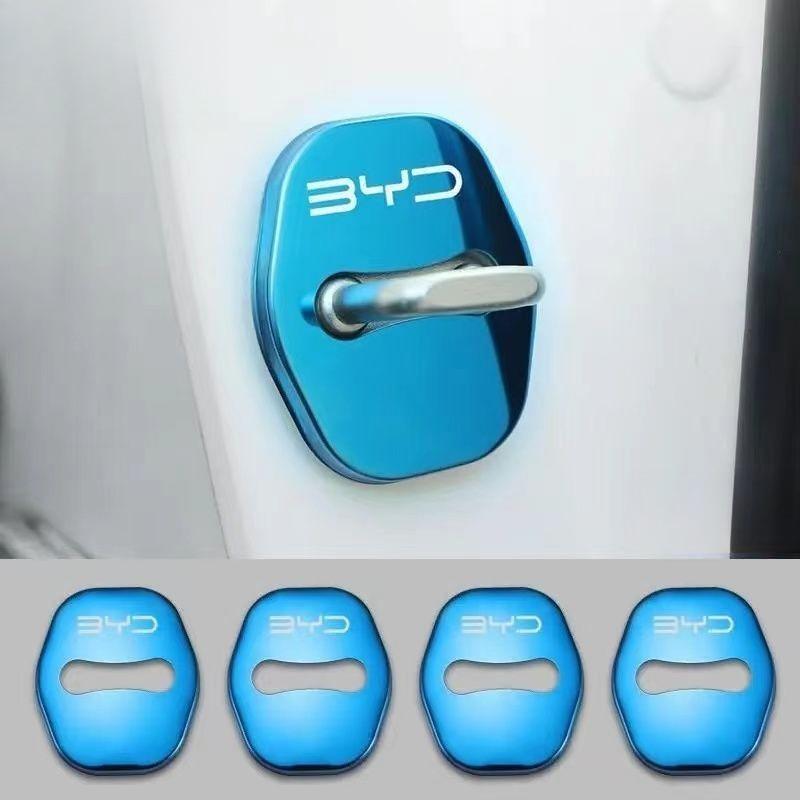 

4 шт. Для BYD Atto 3 Yuan Plus Song Plus Seal Dolphin Sealion Tang Qin Han Seagull BYD Защитная накладка на дверь автомобиля Нержавеющая сталь