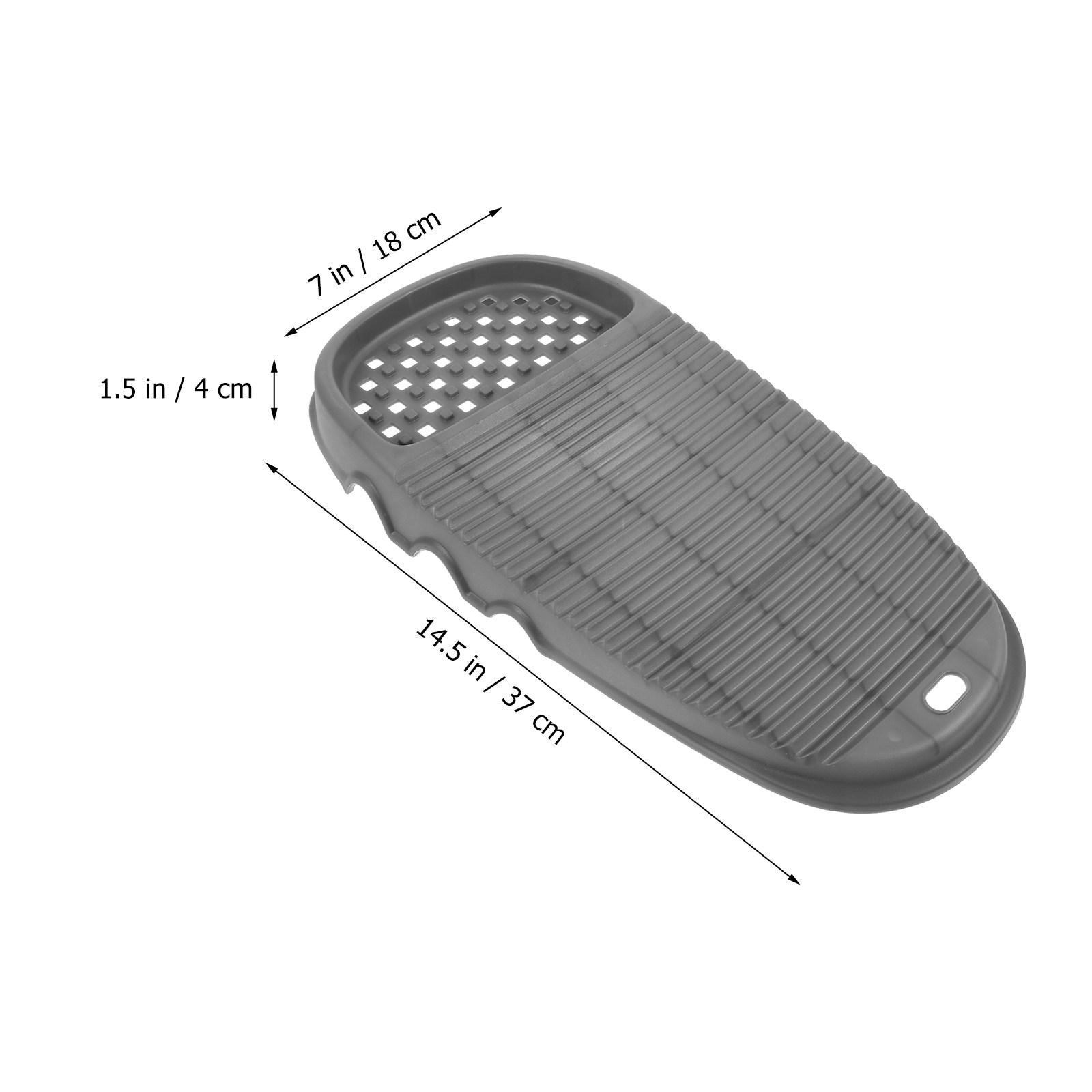 Plastic Washboard Household Hangable Wear Resistant Washing Board for Laundry Clothes Shirts Portable Non Slip Travel Scrub
