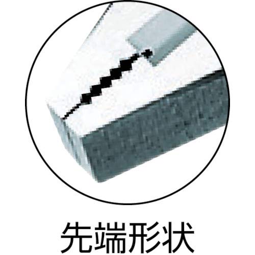 Tsunoda Power Pliers, 200mm, Eccentric Lever for Light Sharpness, PW-104DG