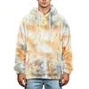 Men's Halloween Print Hoodie Plus Size Flannel Casual Pullover Sweatshirt for Fall and Winter