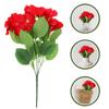 4pcs Silk Clothchinese Crabapple Bunches Arrangement Flower Bunches for Vase Artificial Crabapple Flowers