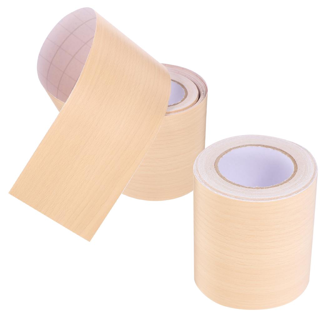 2 Rolls 5 Meters Flexible Skirting Board Trim Self-Adhesive Wall Base Molding Decorative Sticker for Indoor Outdoor Decoration