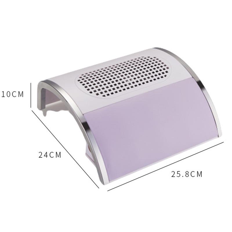 Aspirador de Pó de Unhas 80W com Ventoinha Dupla