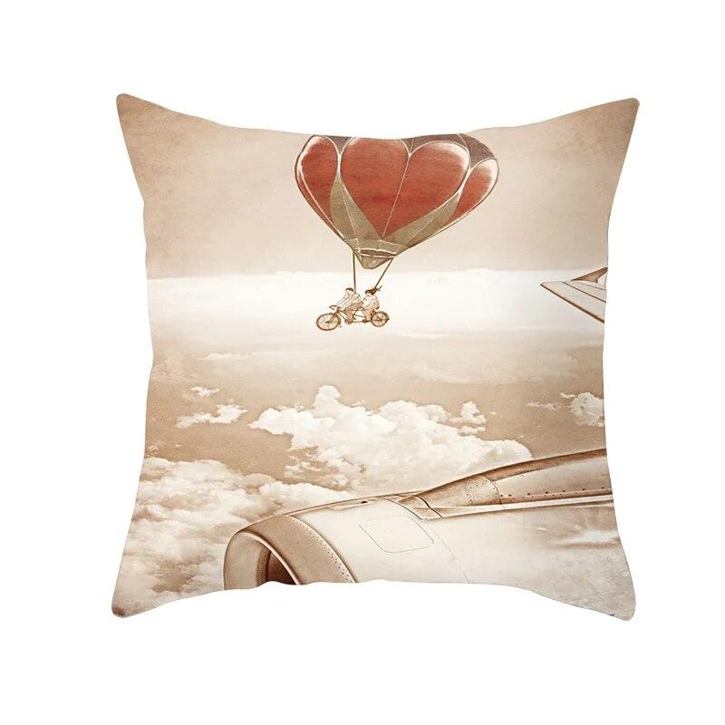 Happy Valentines Day LOVE Heart Față de pernă pentru cuplu Husă de pernă pentru canapea Husă de pernă pentru pat Husă de pernă Decor acasă Husă de pernă pentru mașină