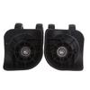 A89 2Pcs Trolley Casters Replacement Heavy Duty for Luggage Box Suitcase 360 Degree Swivel kit Double Row Silent Wheel