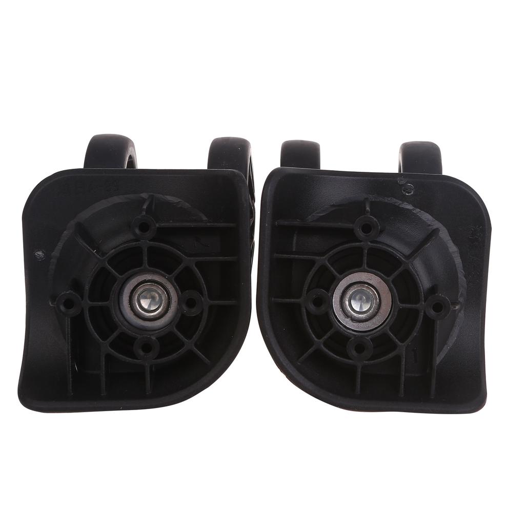 A89 2Pcs Trolley Casters Replacement Heavy Duty for Luggage Box Suitcase 360 Degree Swivel kit Double Row Silent Wheel