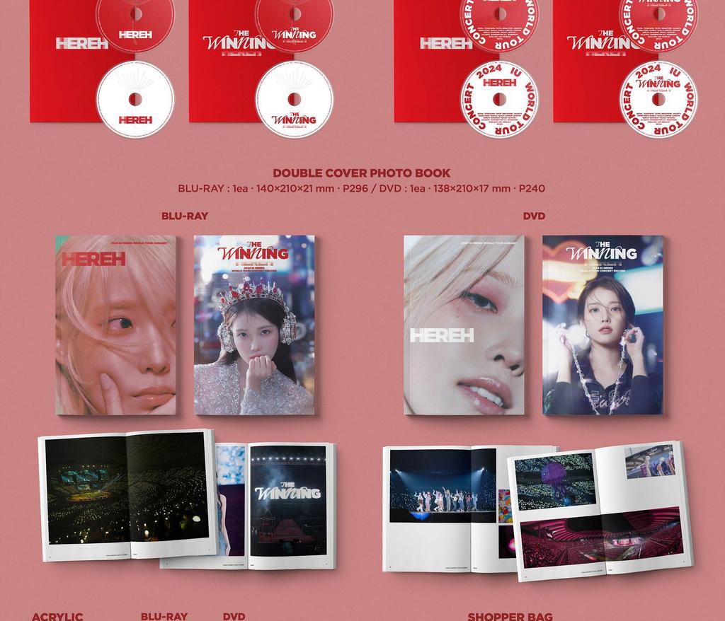 (DVD / BLU-RAY Ver.) IU [HEREH] 2024 WORLD TOUR CONCERT