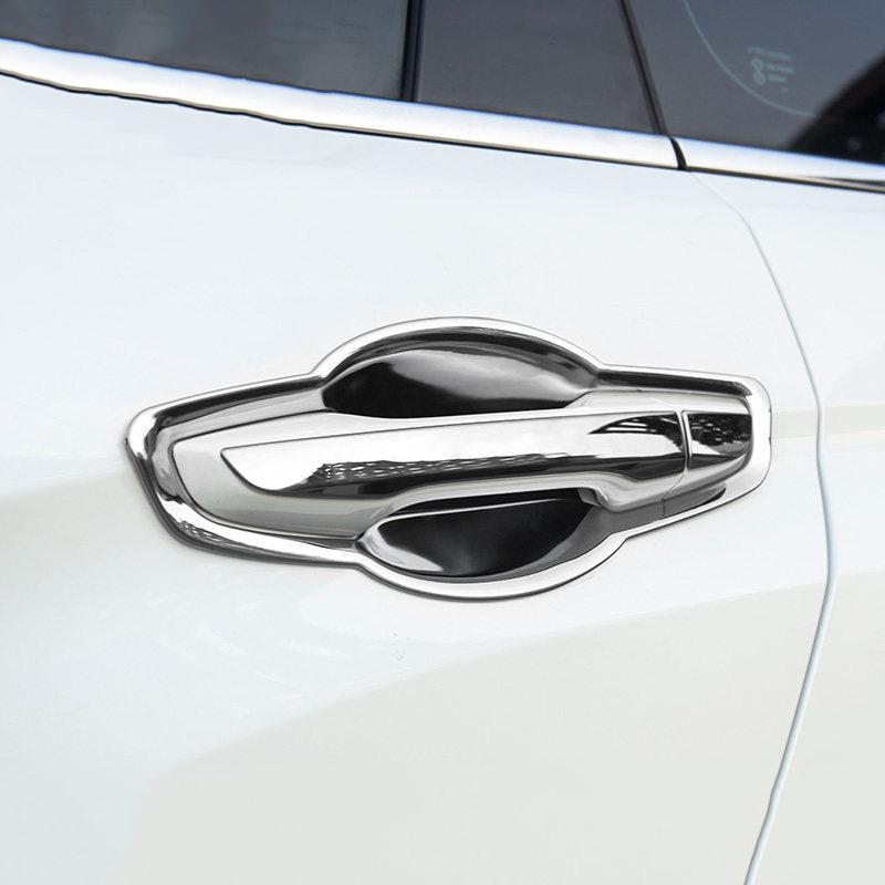 Car Door Bowl Case Handle Sticker For Honda CRV 2017 2018    2022 Stainless Steel Exterior Modification Accessories