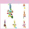 Skk New Animal Wind Chime Bed Hanging Pushchair Pendant With Bell Teether Plush Toy Manufacturer Supply