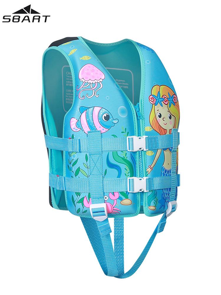 Sbart Children's High Buoyancy Outdoor Life Jacket for Beach and Rafting