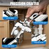 Adjustable Wide Jaw Plumbing , Wide-Opening Short Handle Bathroom For Plumbing Water Pipe Installation Faucet, Ideal For Work In Confined Spaces