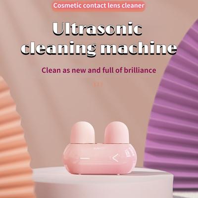 Nouveau Nettoyeur de lentilles de Contact boîte de lavage de lentilles à ultrasons