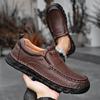 Popular Men's Shoes Autumn Men's Business Dress Small Leather Shoes Fashion British Block Casual Shoes