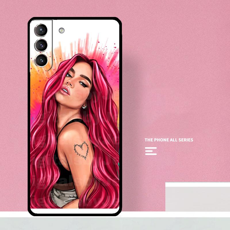 KAROL G Phone Case For Samsung Galaxy S25 S26 Ultra S20 S21 S22 S23 S24 S10 Plus S25 FE Cover Coque