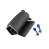 Red-Blue Line Sewing Steering Wheel Leather Cover Trim For BMW X3 E83 2005 -2010