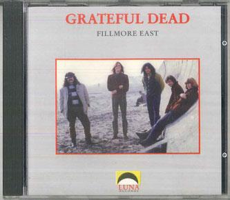 CD GRATEFUL DEAD - Fillmore East LU9202 LUNA RECORDS 1992 Japan Rock Used