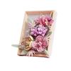 Creative 3D Rose Bundle Eternal Flower Frames Building Blocks DIY Desktop Decoration Puzzle Toys