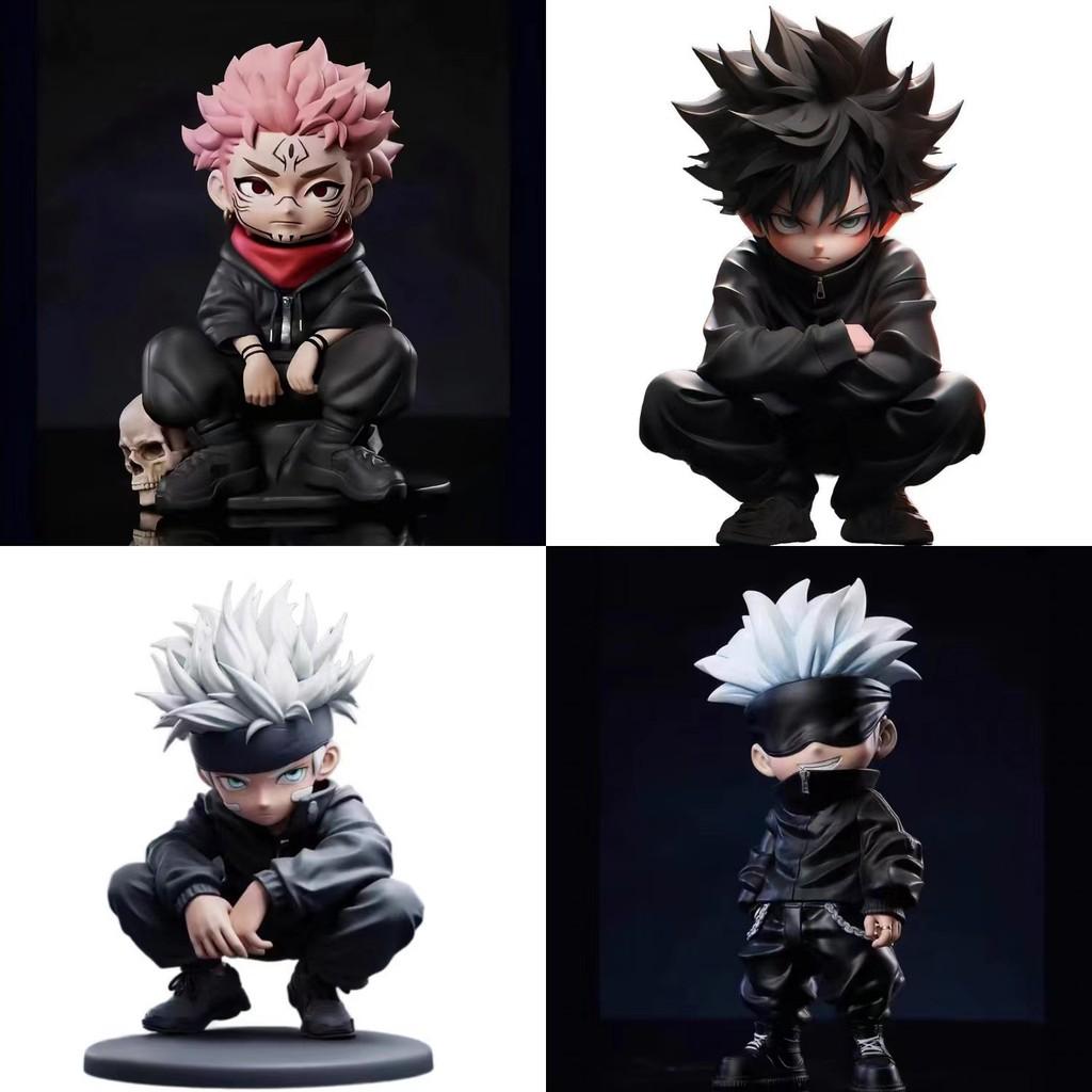 Jujutsu Kaisen Crouching Gojo Satoru Gachapon Yuji Itadori Standing Gojo Satoru Figure Collectible Gift