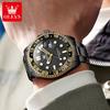 OLEVS Brand Watch Men's Business Quartz Watch Steel Strip 3610